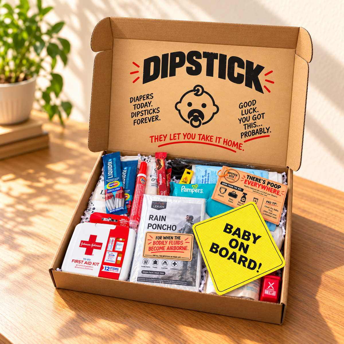Styled New Parent Dipstick Kit